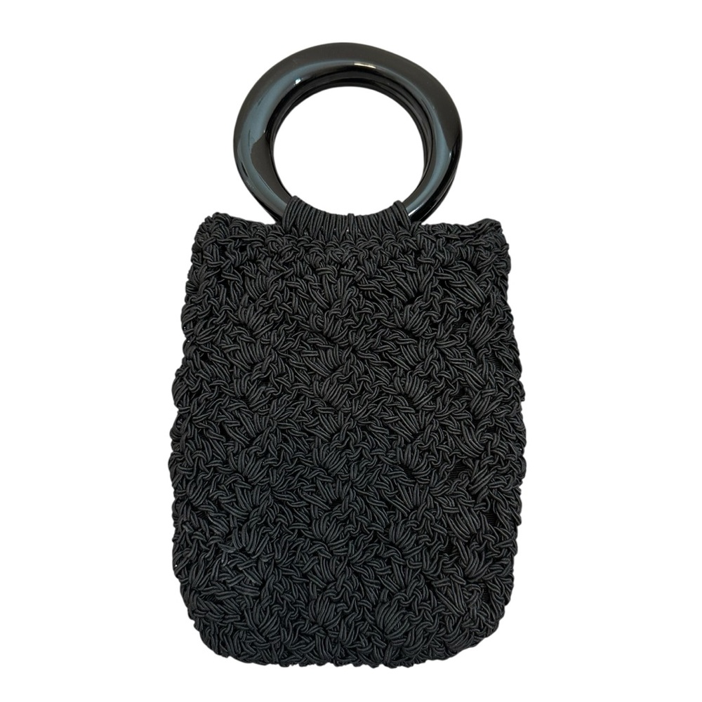 Vintage Gun-Marie Nilsson Crotchet Black Handbag
